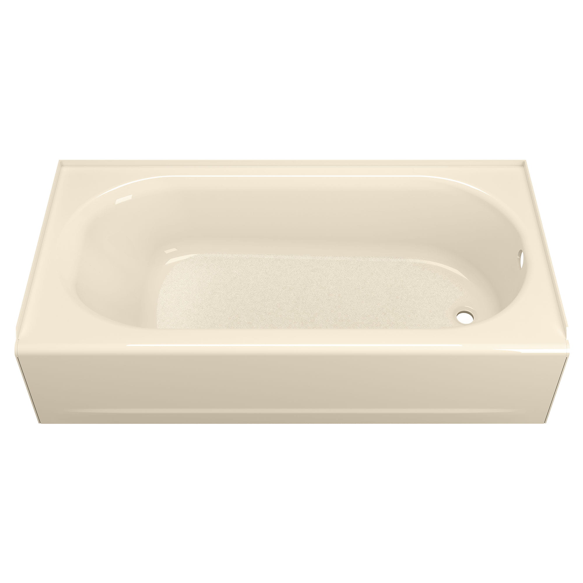 Princeton® Americast® 60 x 30-Inch Integral Apron Bathtub Above Floor Rough with Right-Hand Outlet